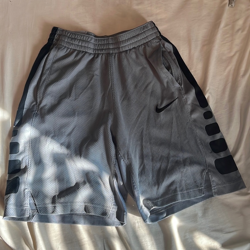 Grey nike pro shorts